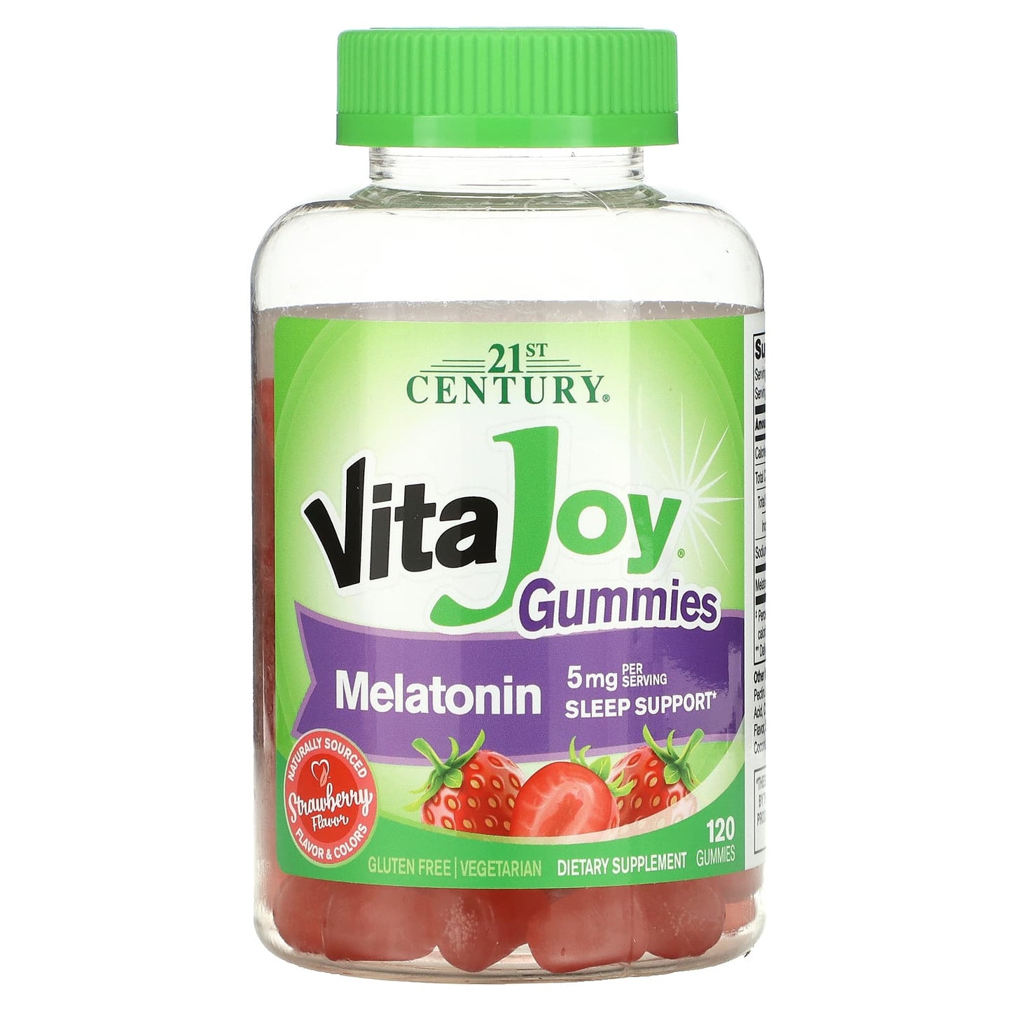 21st Century, VitaJoy Melatonin Gummies, 120 Gummies (2.5 mg per Gummy)